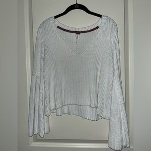 Free People White Sweater